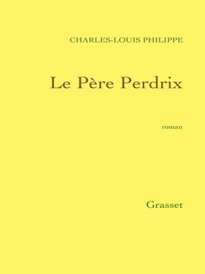 cover image of Le Père Perdrix
